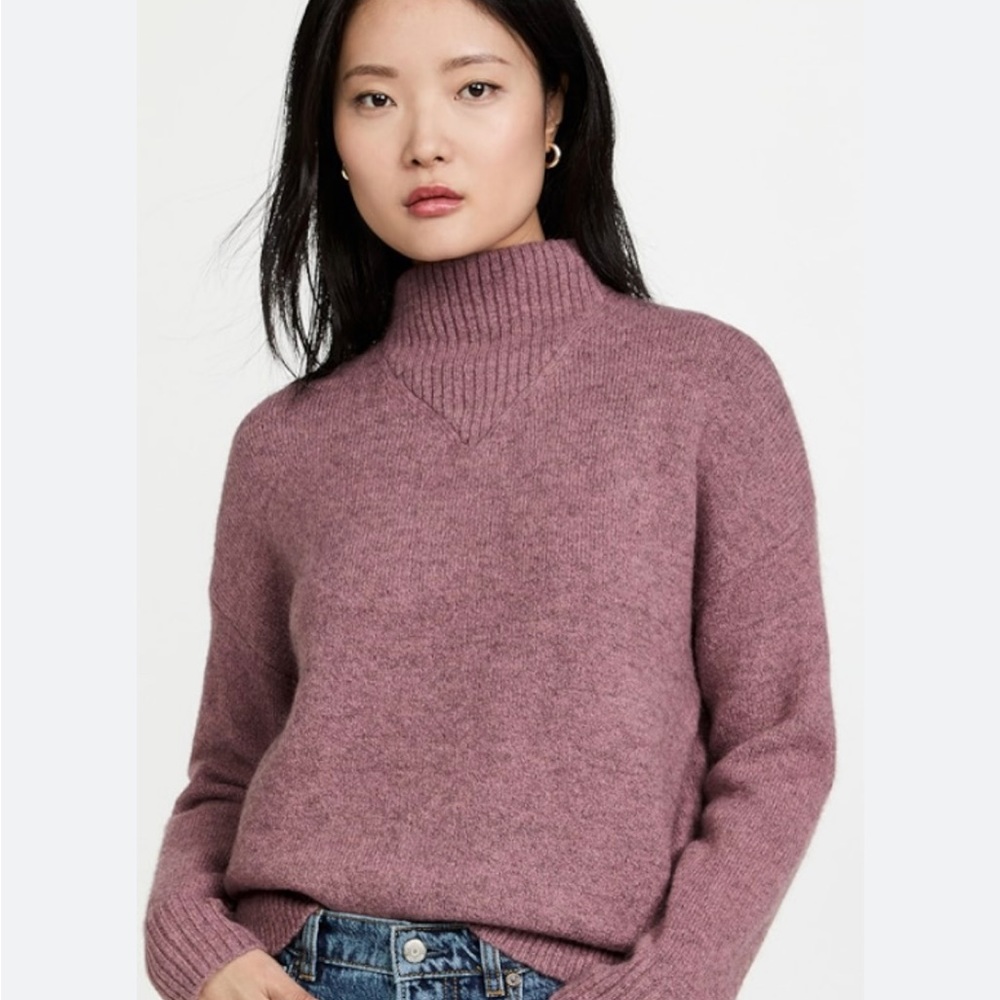 Mockneck sweater